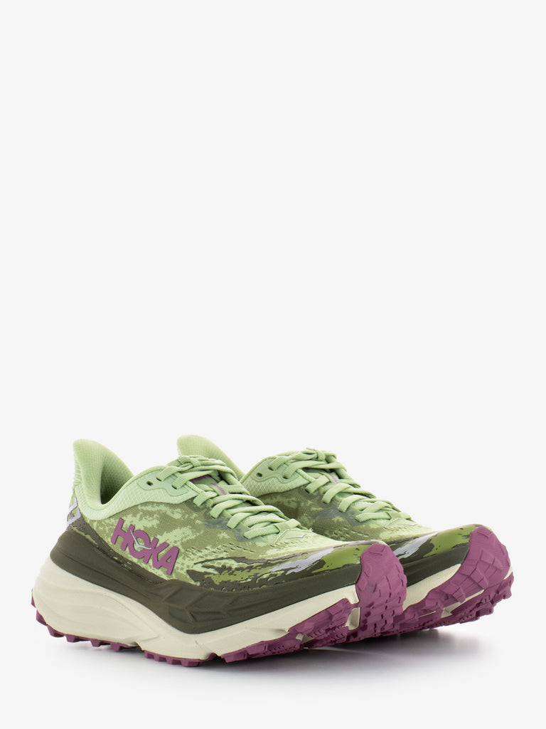 HOKA ONE ONE - Sneakers W Stinson 7 seed green / beet root