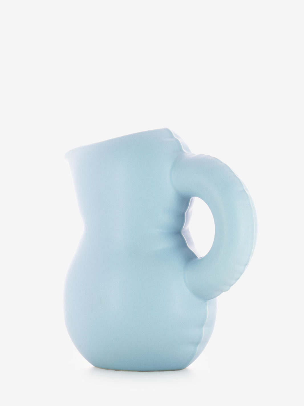 Jug Emily sky blue matte
