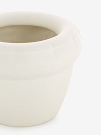 Planter Louis bone matte