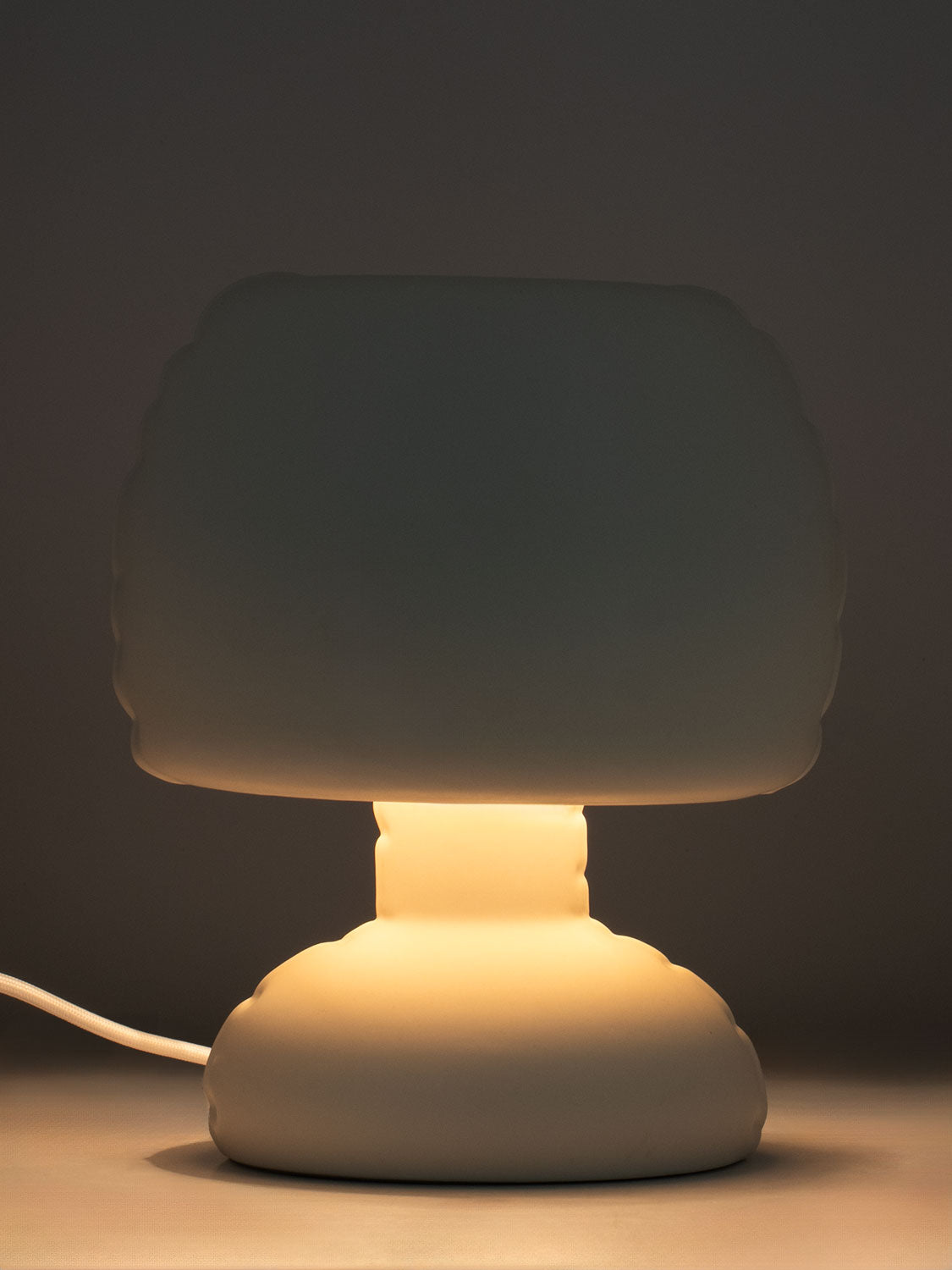 Table Lamp Freddy-Bone white matte