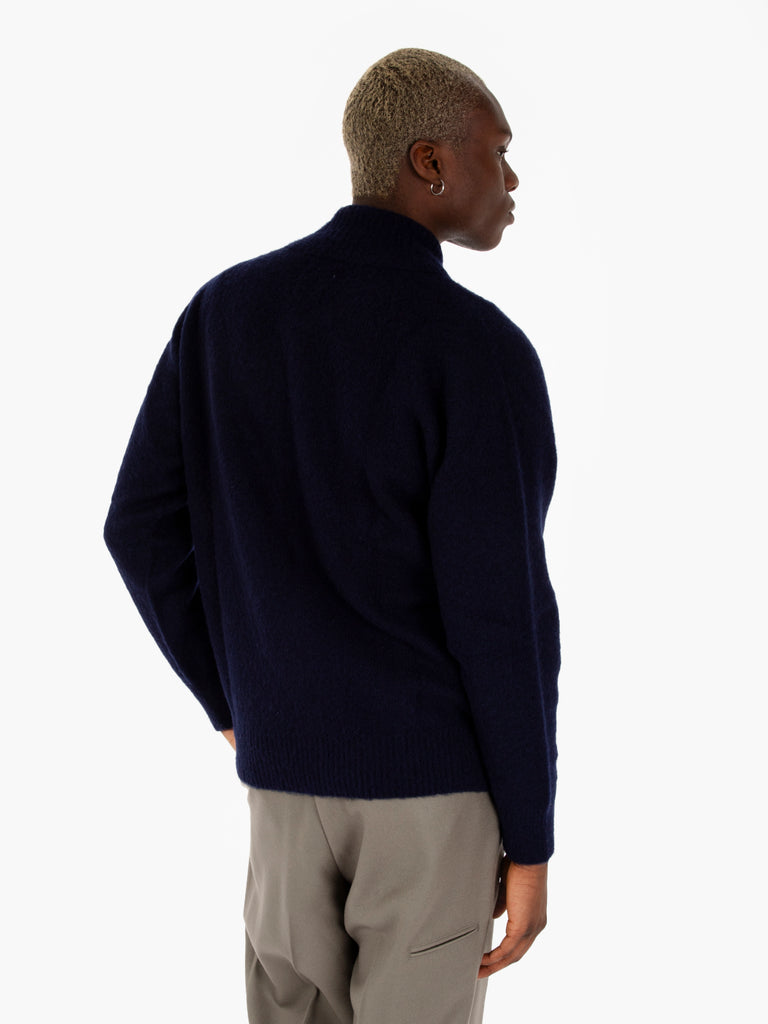 HOWLIN by MORRISON - Cardigan Four Eyes navy