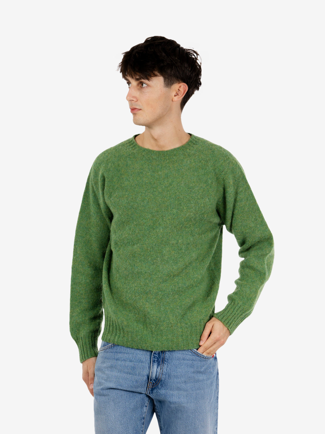 Maglione girocollo mossy