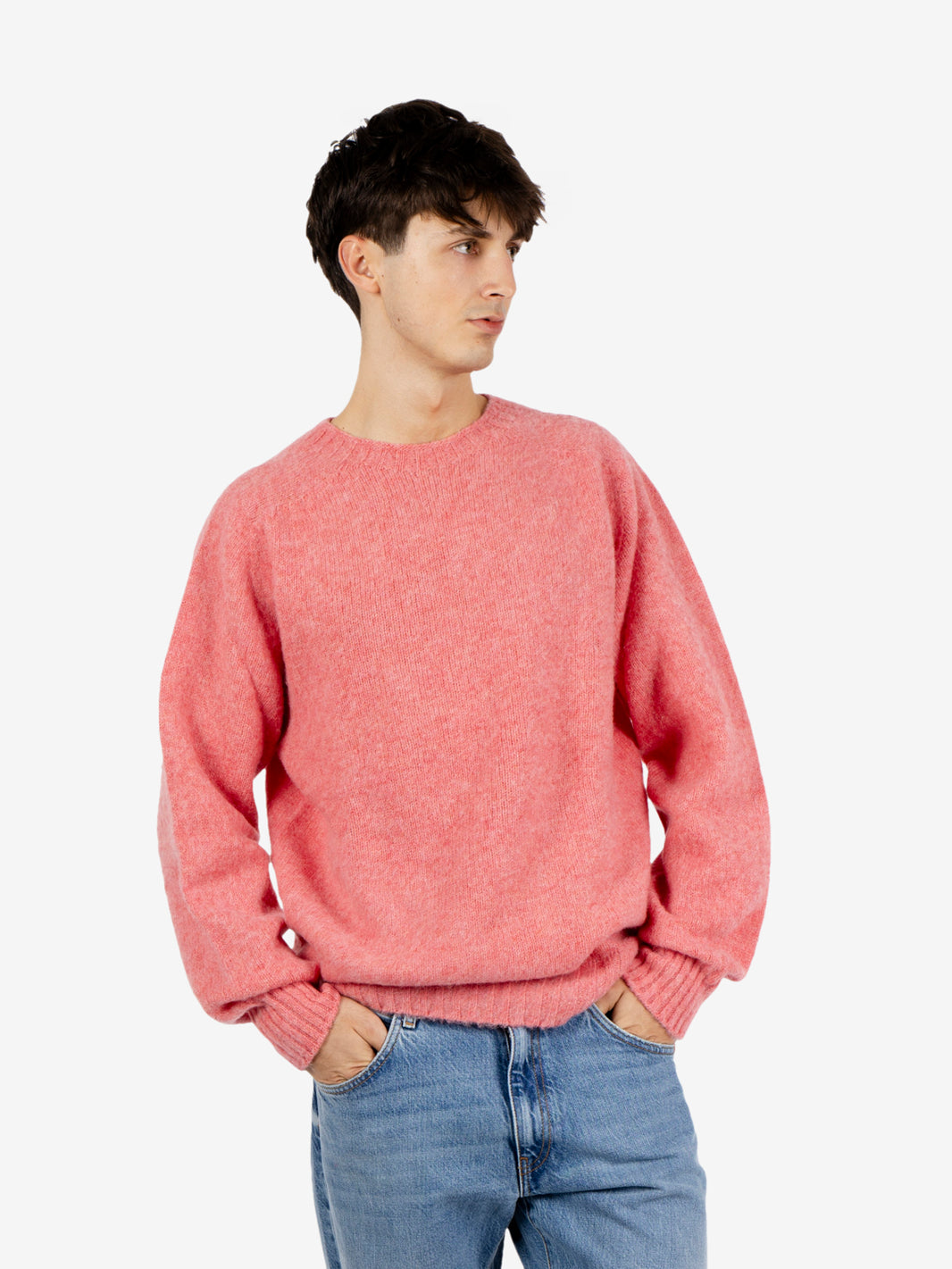 Rose juice crew neck sweater