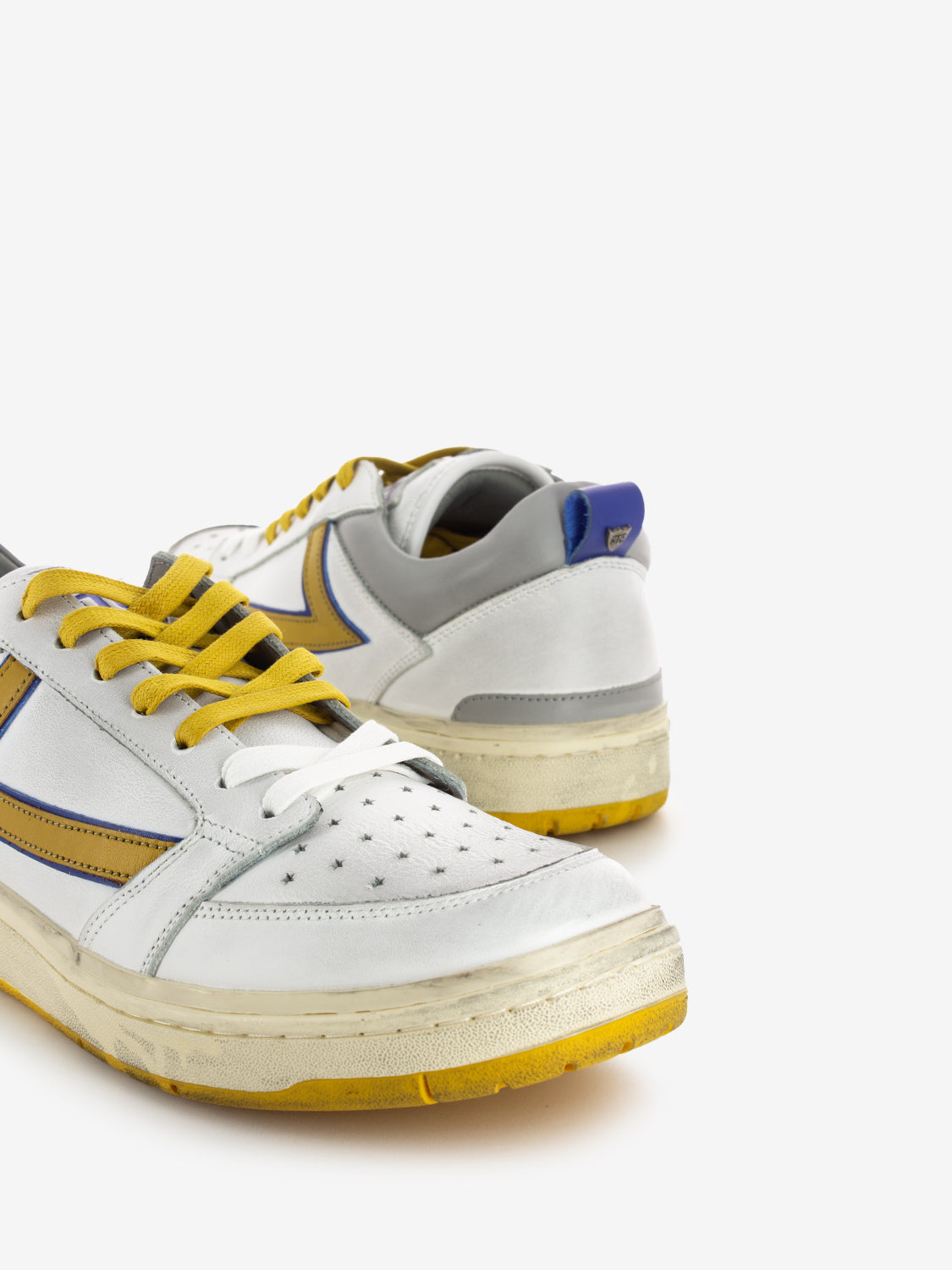 Starlight M sunny low white / yellow sneakers