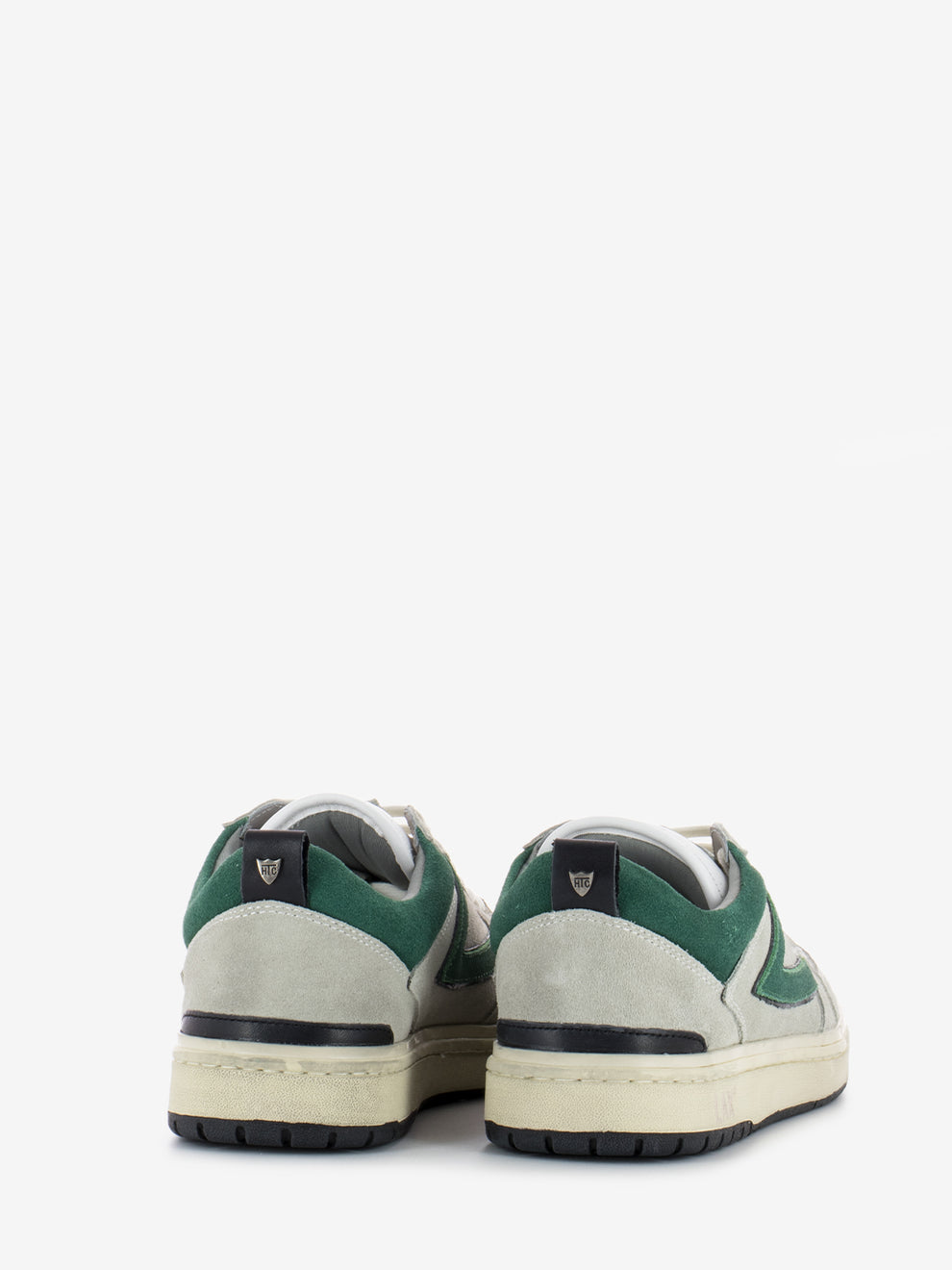 Starlight suede Low gray / green sneakers
