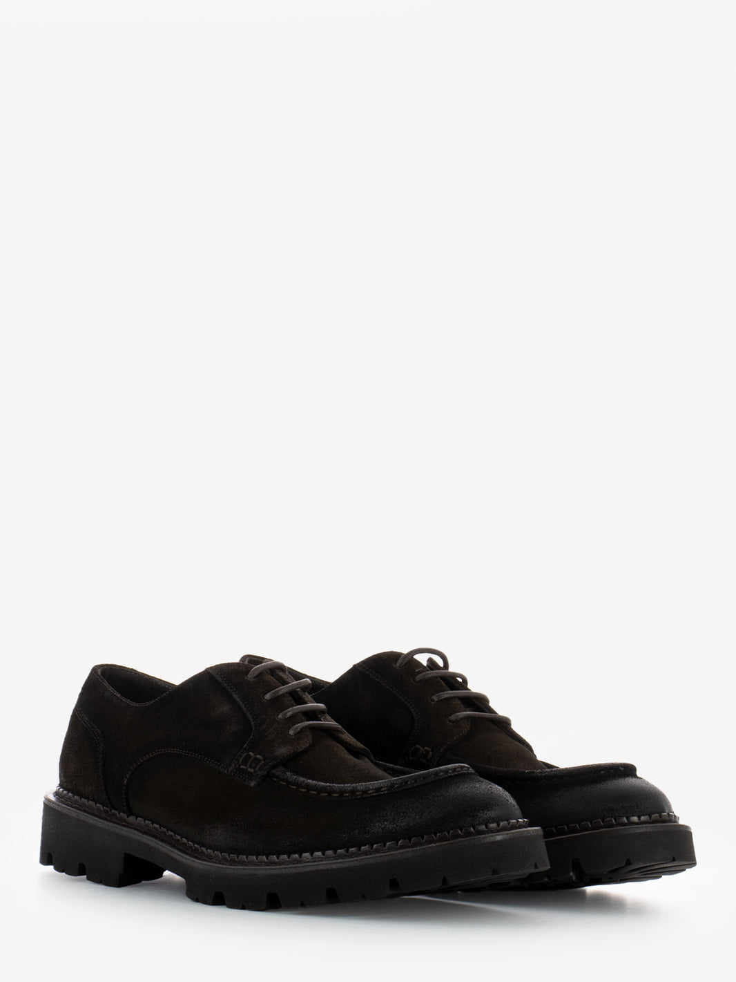 Scarpa ingegnere suede testa di moro