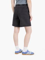 OBEY - Shorts Eli II denim pleated black