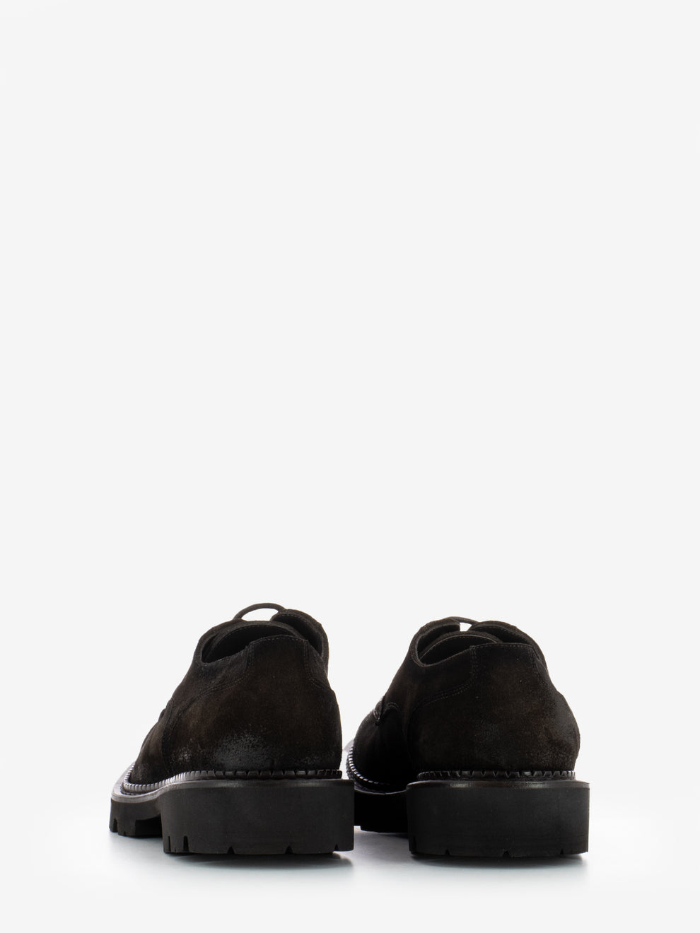 Scarpa ingegnere suede testa di moro