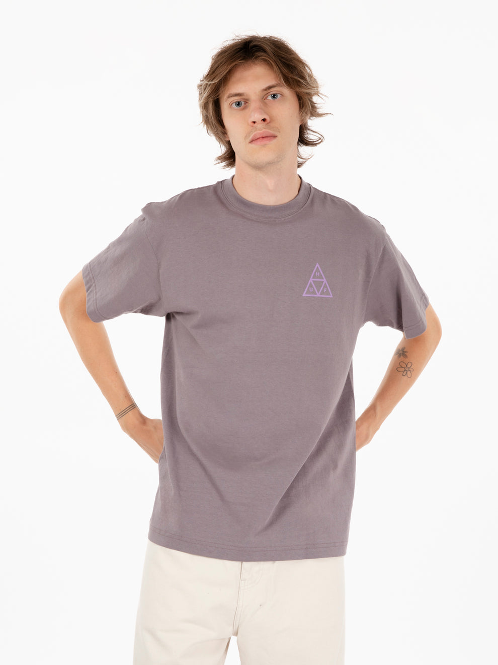 T-shirt set TT s/s light plum