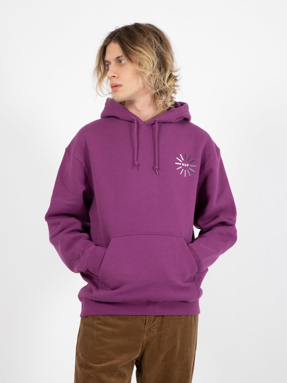 Felpa Digital DOmain hoodie grape