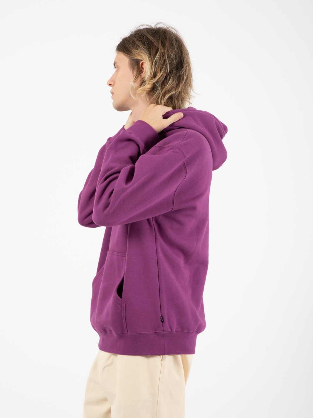 Felpa No-Fi triple triangle hoodie grape