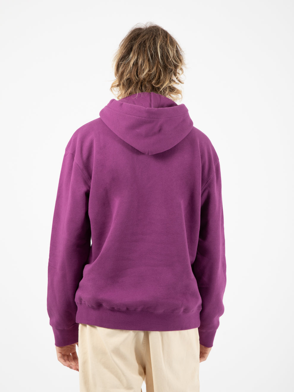 Felpa No-Fi triple triangle hoodie grape