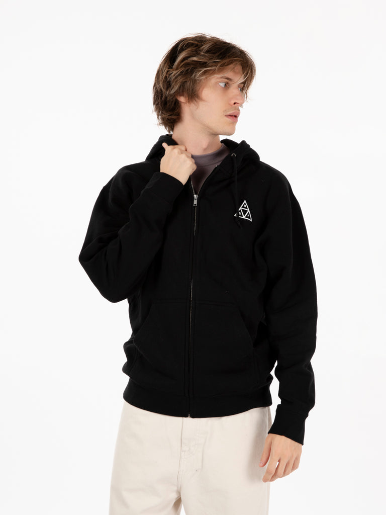 HUF - Felpa set TT F/Z hoodie black