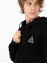 HUF - Felpa set TT F/Z hoodie black