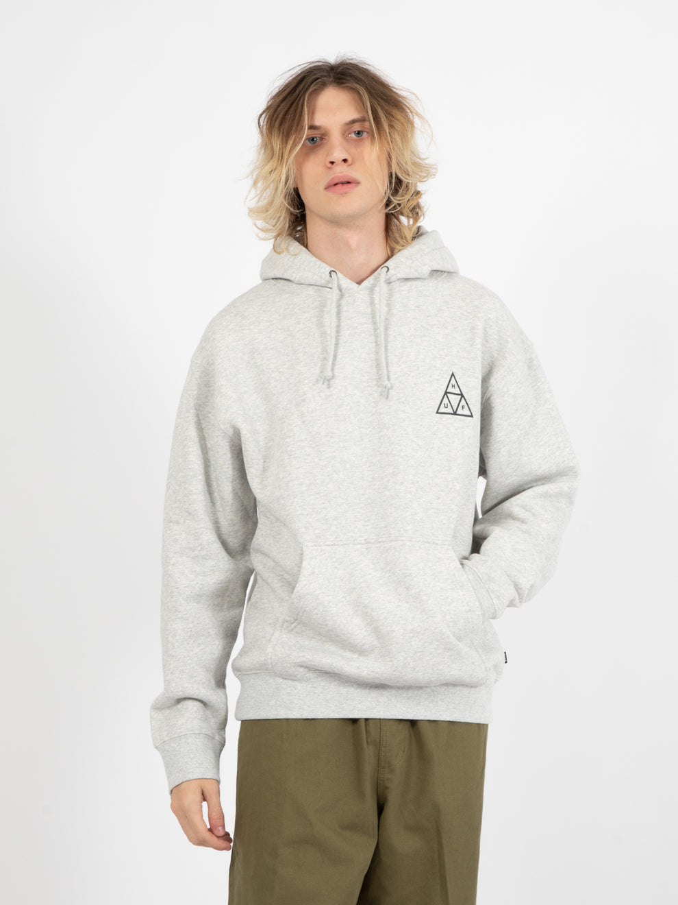 Felpa Set TT hoodie heather grey