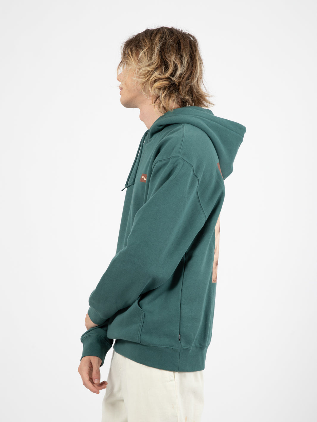 Felpa Street Knowledge hoodie pine