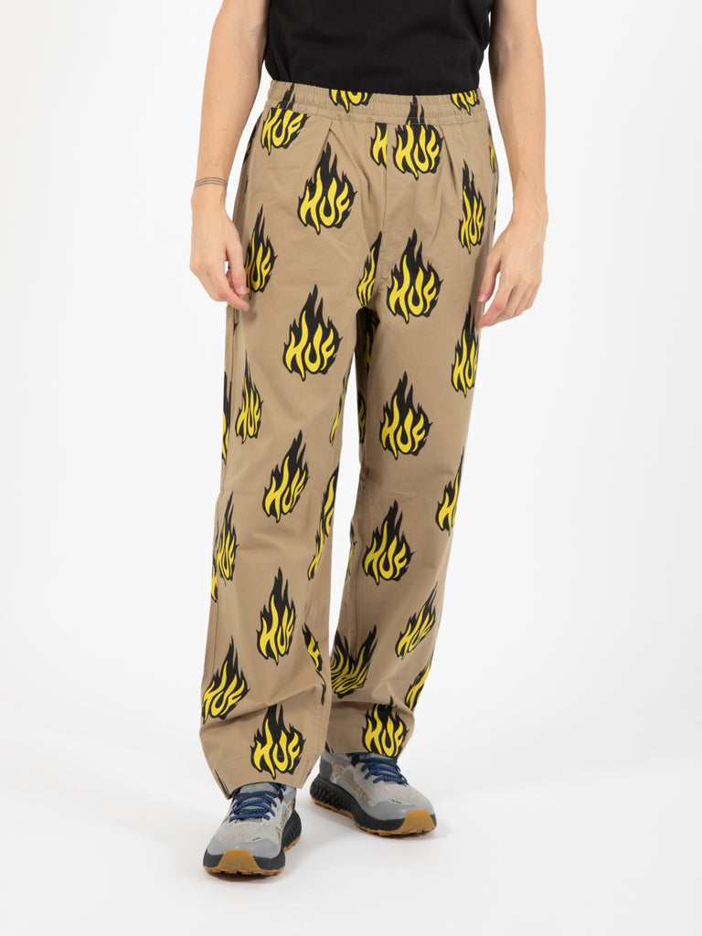 HUF - Flamin' easy pant Oatmeal