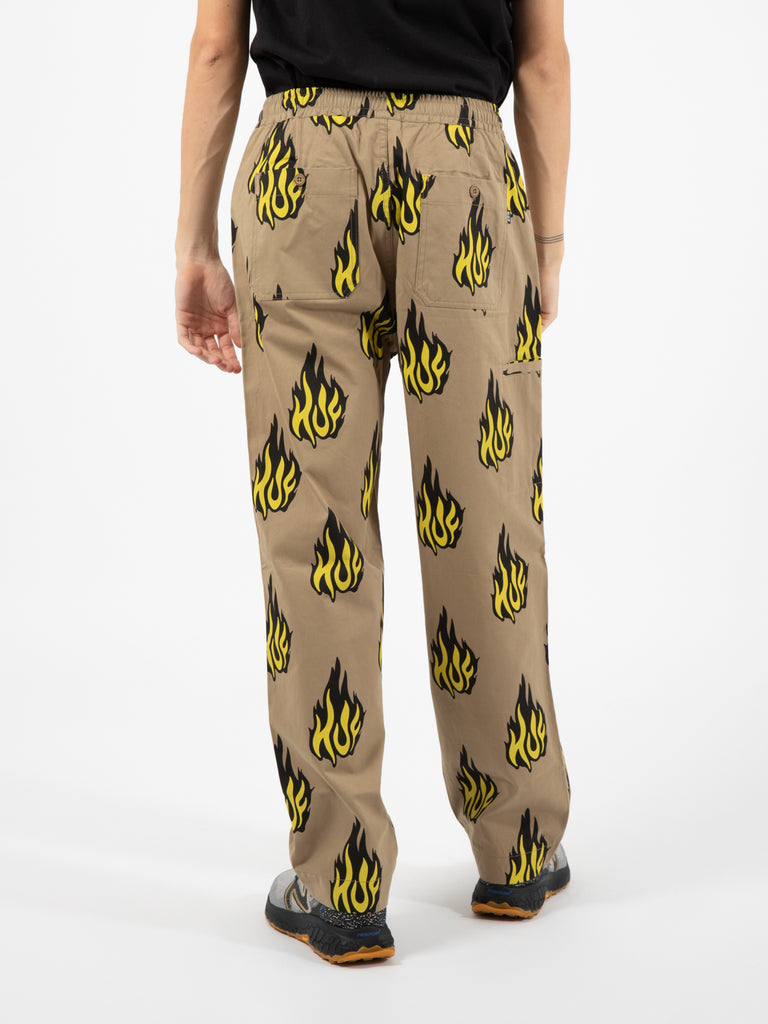 HUF - Flamin' easy pant Oatmeal