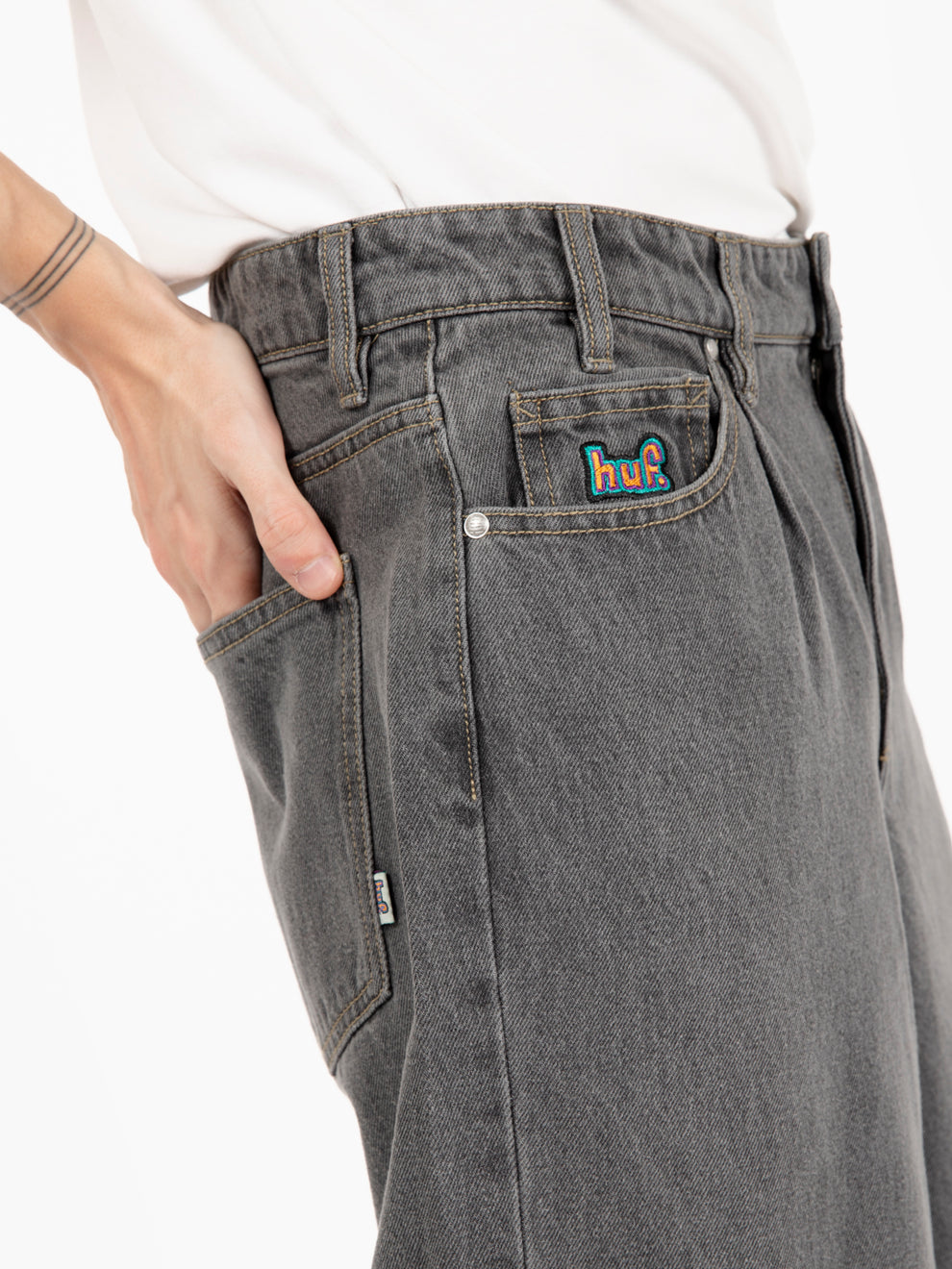 Jeans Cromer washed pant frost grey