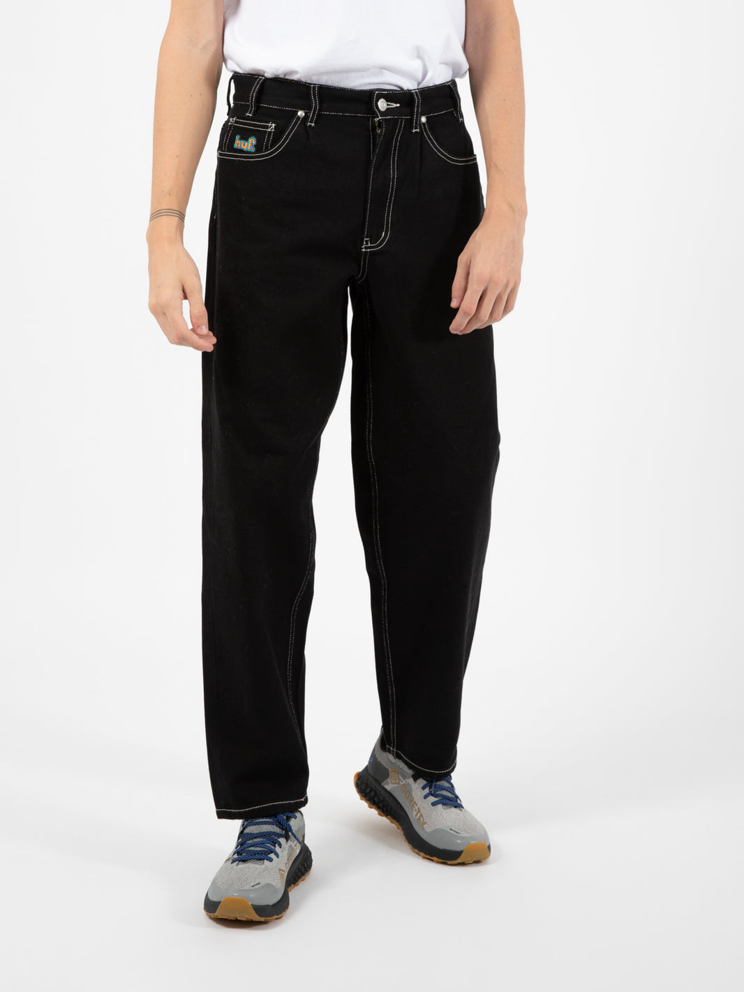 Pantaloni Cromer signature black