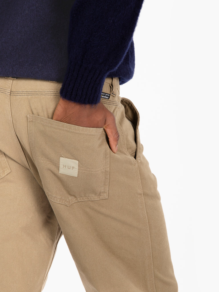 HUF - Pantaloni Mason putty beige