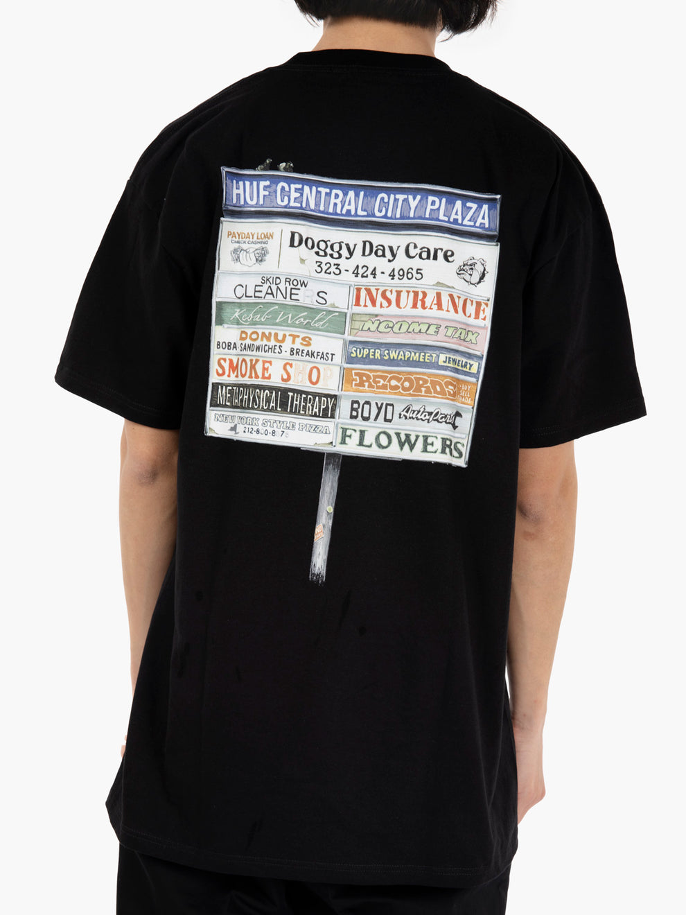 Plaza SS tee black