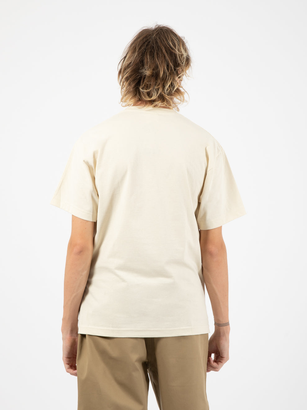 T-shirt burning away bone