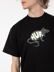 HUF - T-shirt man's best friend s/s black
