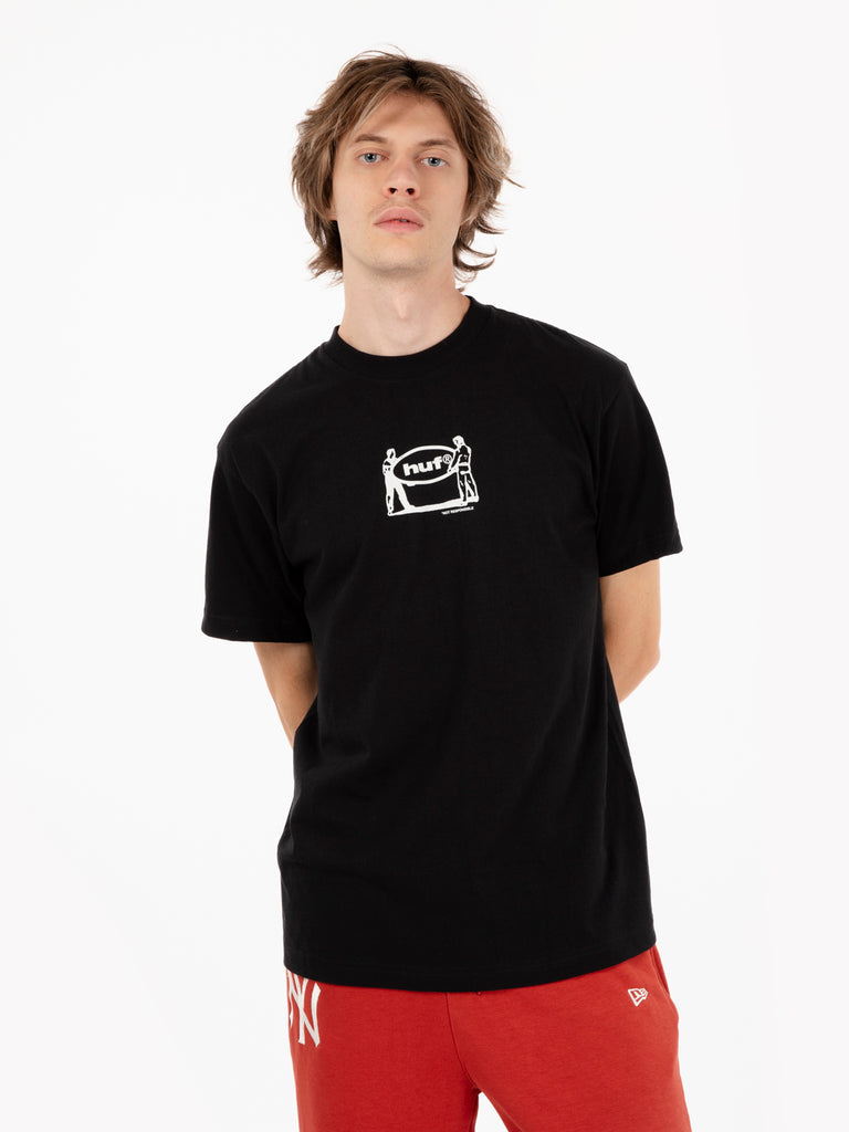 HUF - T-shirt relocation s/s black