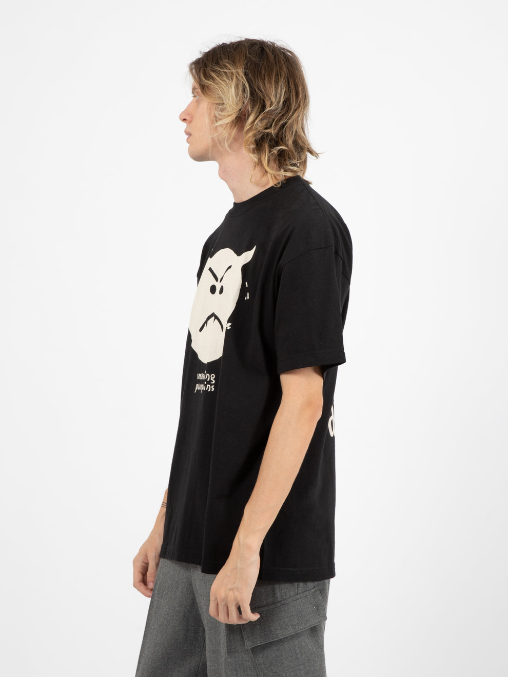 "The world is a vampire" Tee black