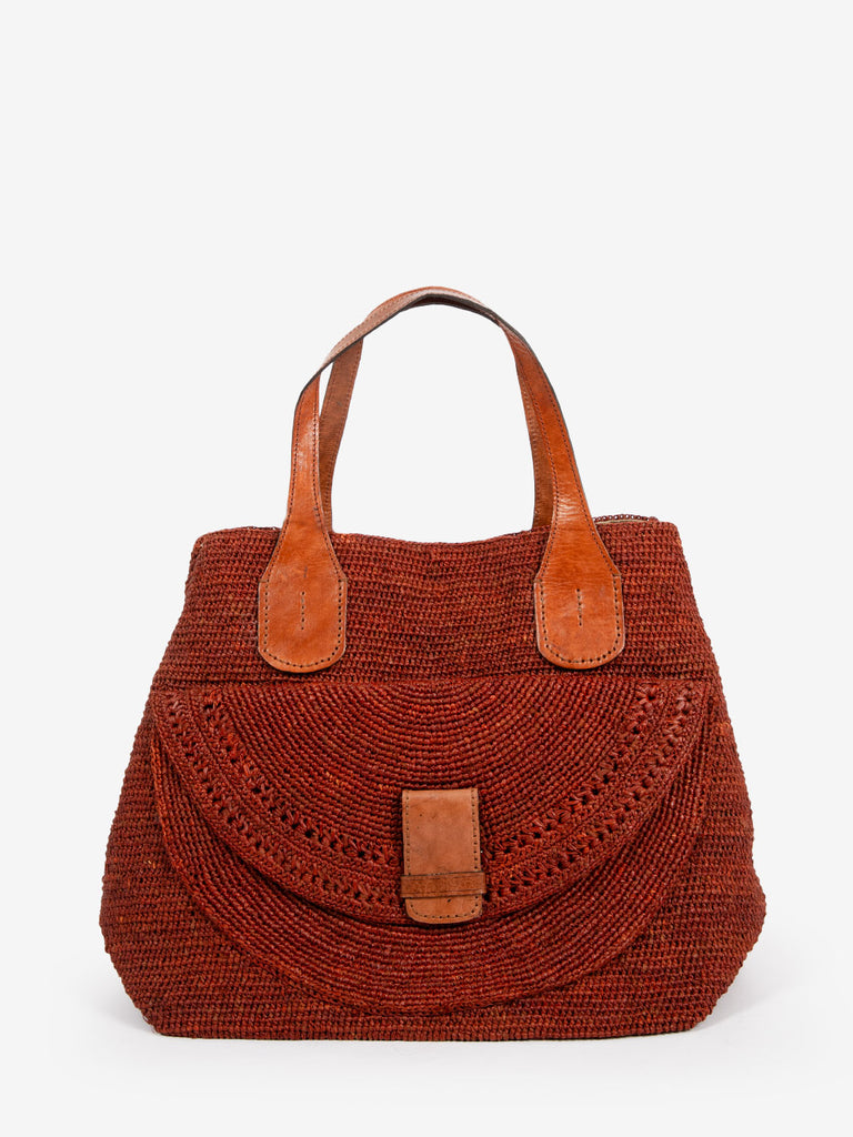 IBELIV - Borsa a spalla Laza II wood