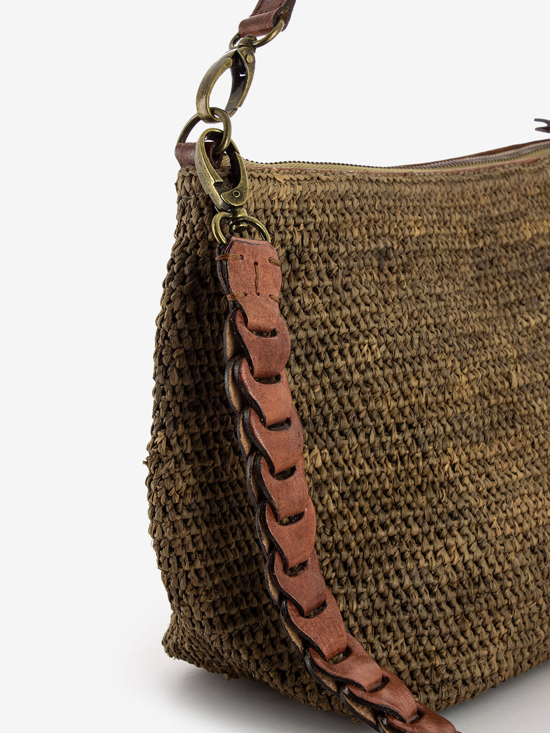 Mihaja shoulder bag dark tea
