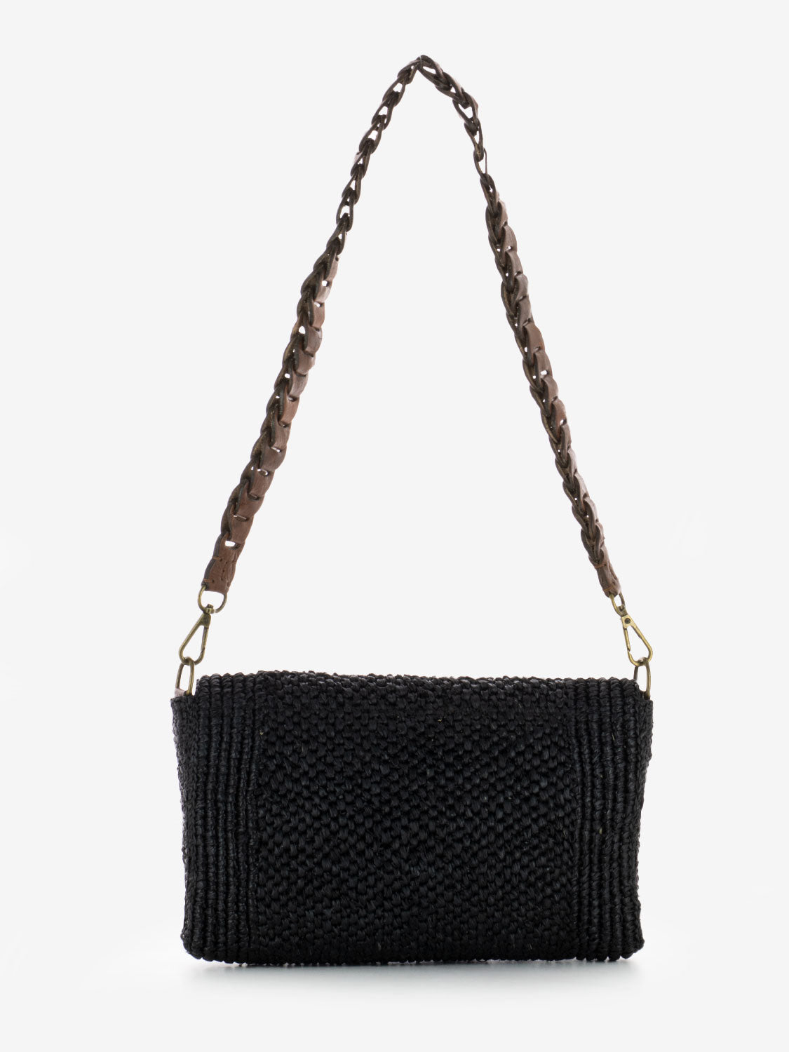 Milano black shoulder bag