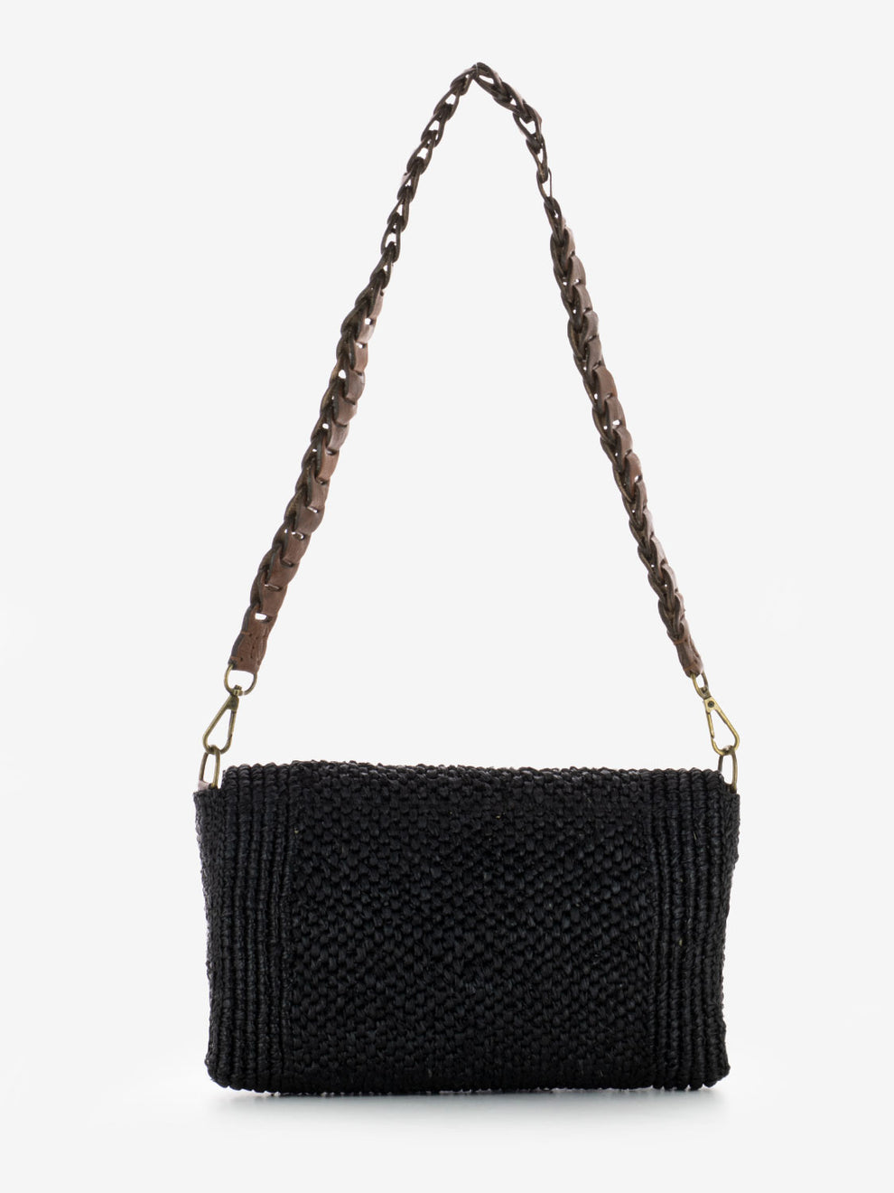 Milano black shoulder bag