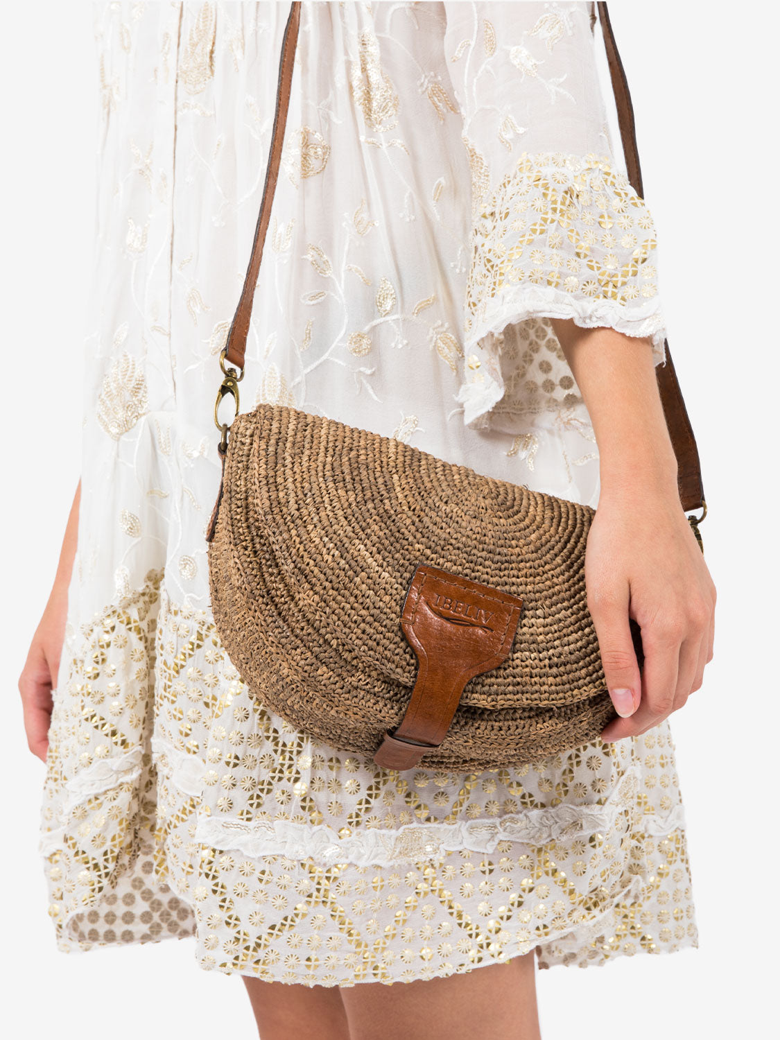 Tiako dark tea shoulder bag