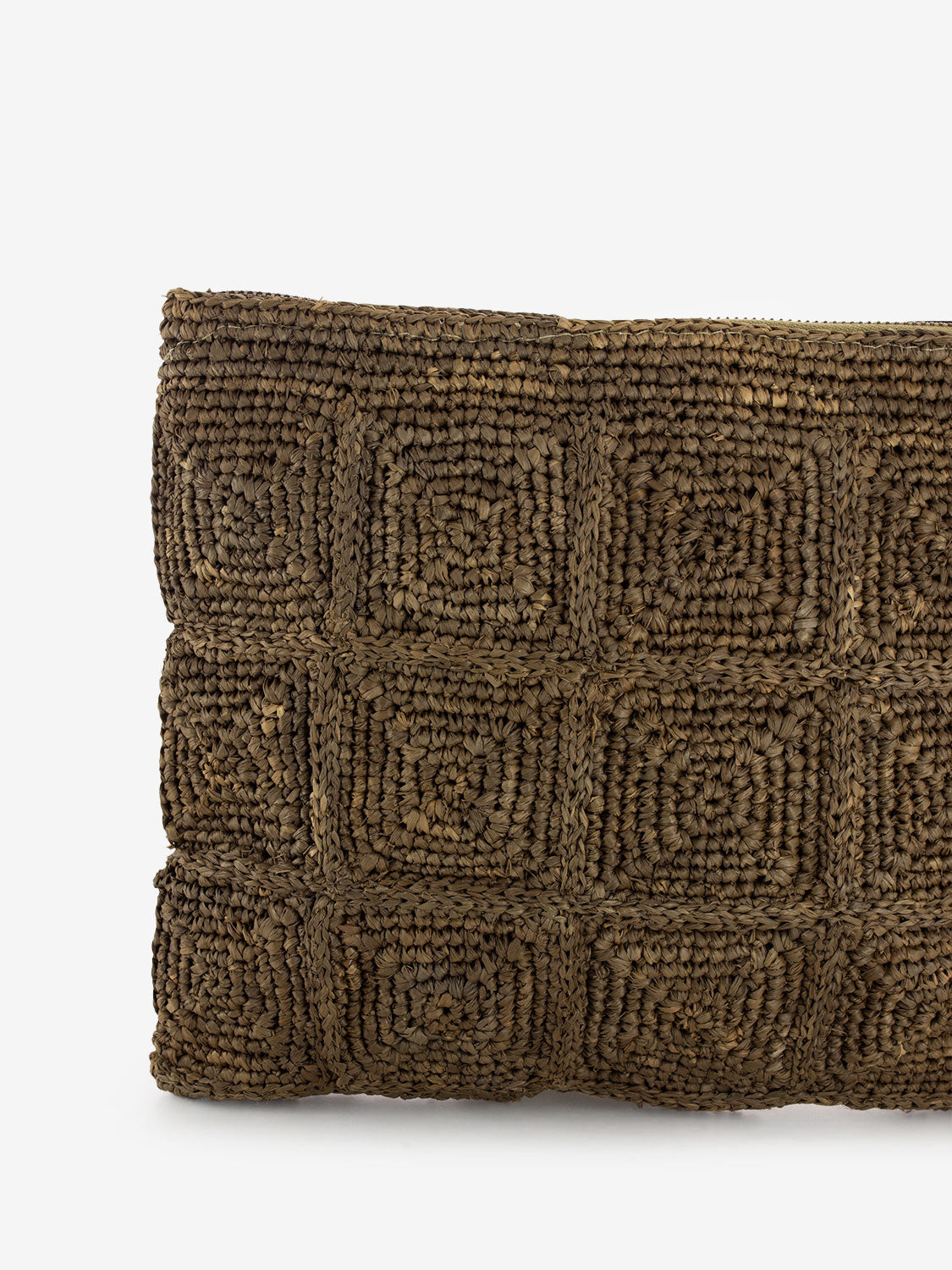 Tanala clutch bag dark tea