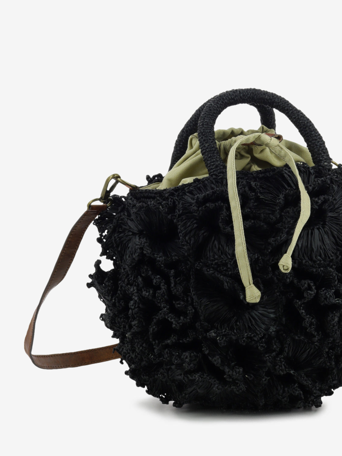 Coral black bag