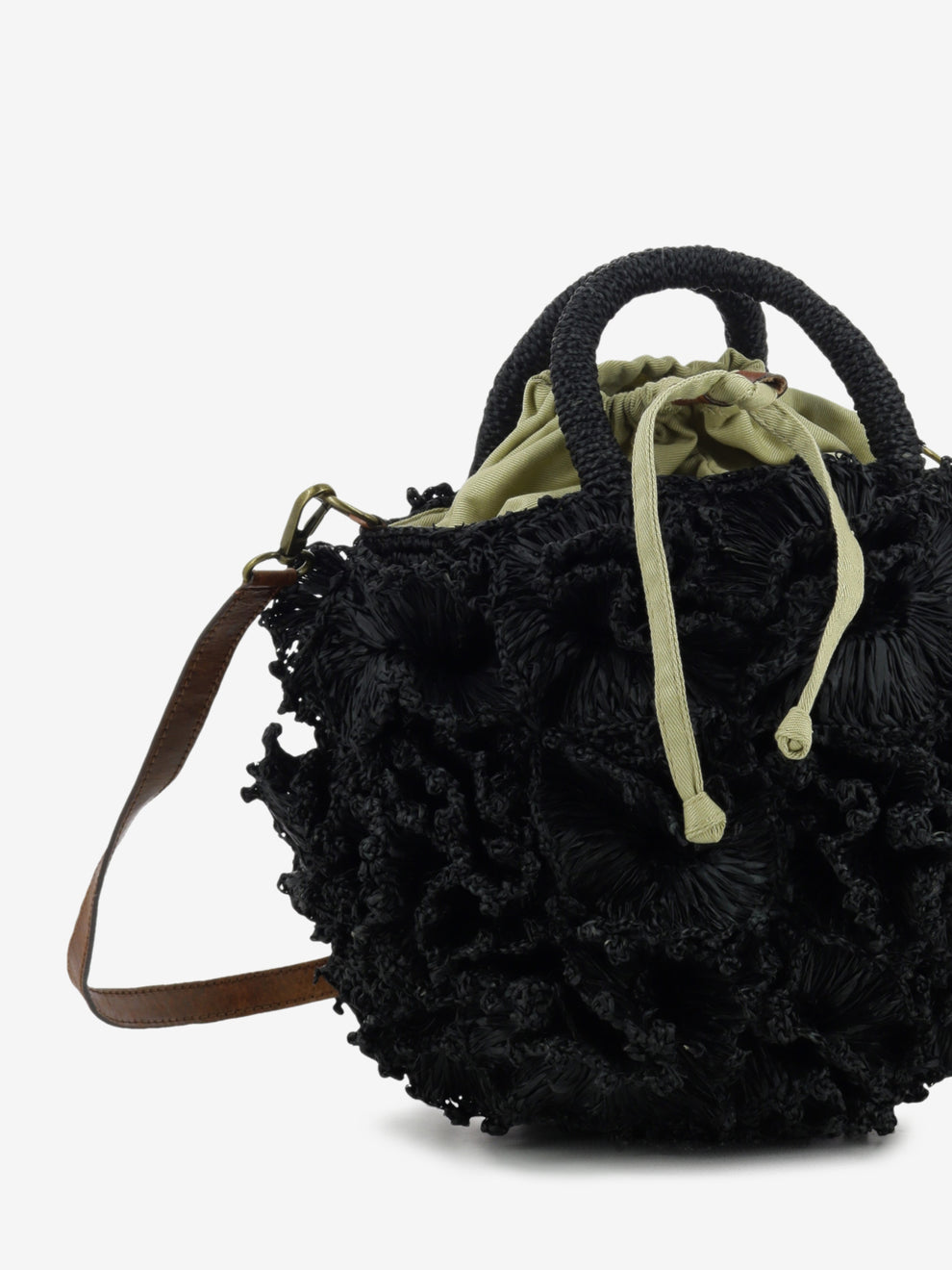 Coral black bag