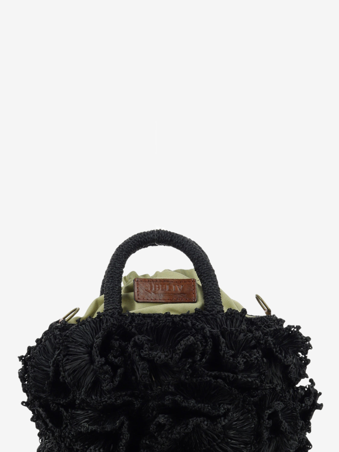 Coral black bag