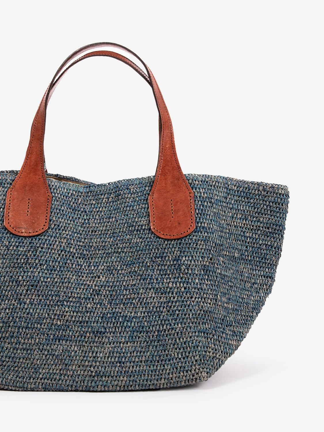 Tokyo II Raffia Bag Blue