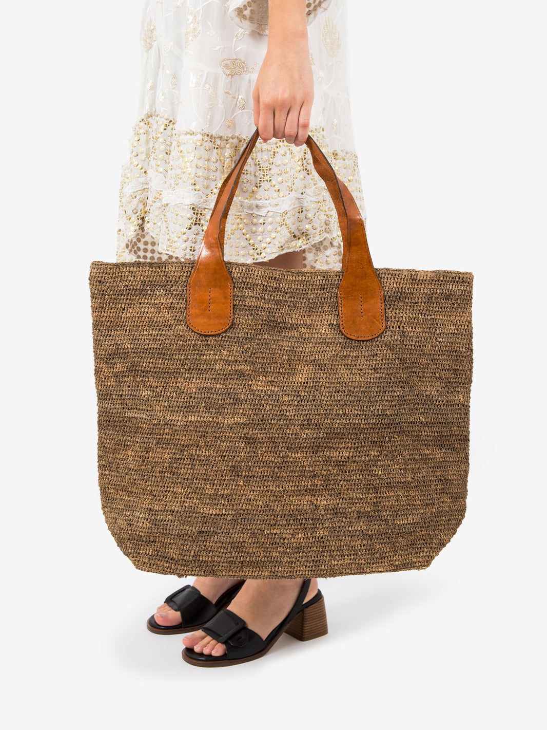 Ekena Tote Bag Dark Tea