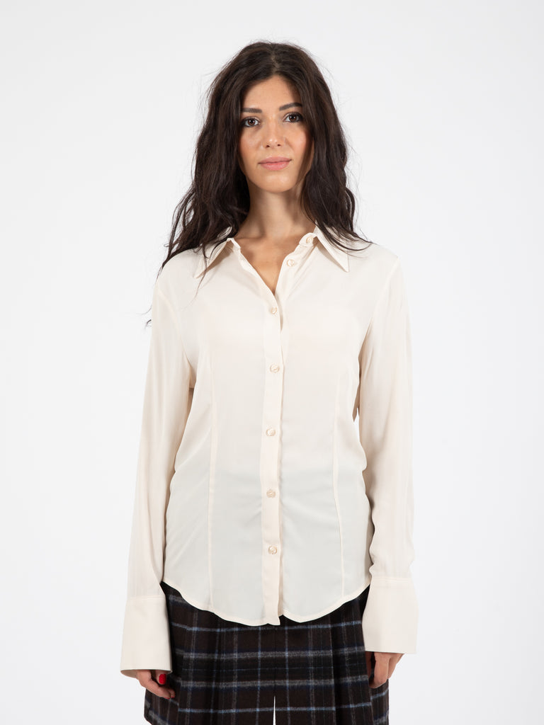 ICONA - Camicia fluida avorio