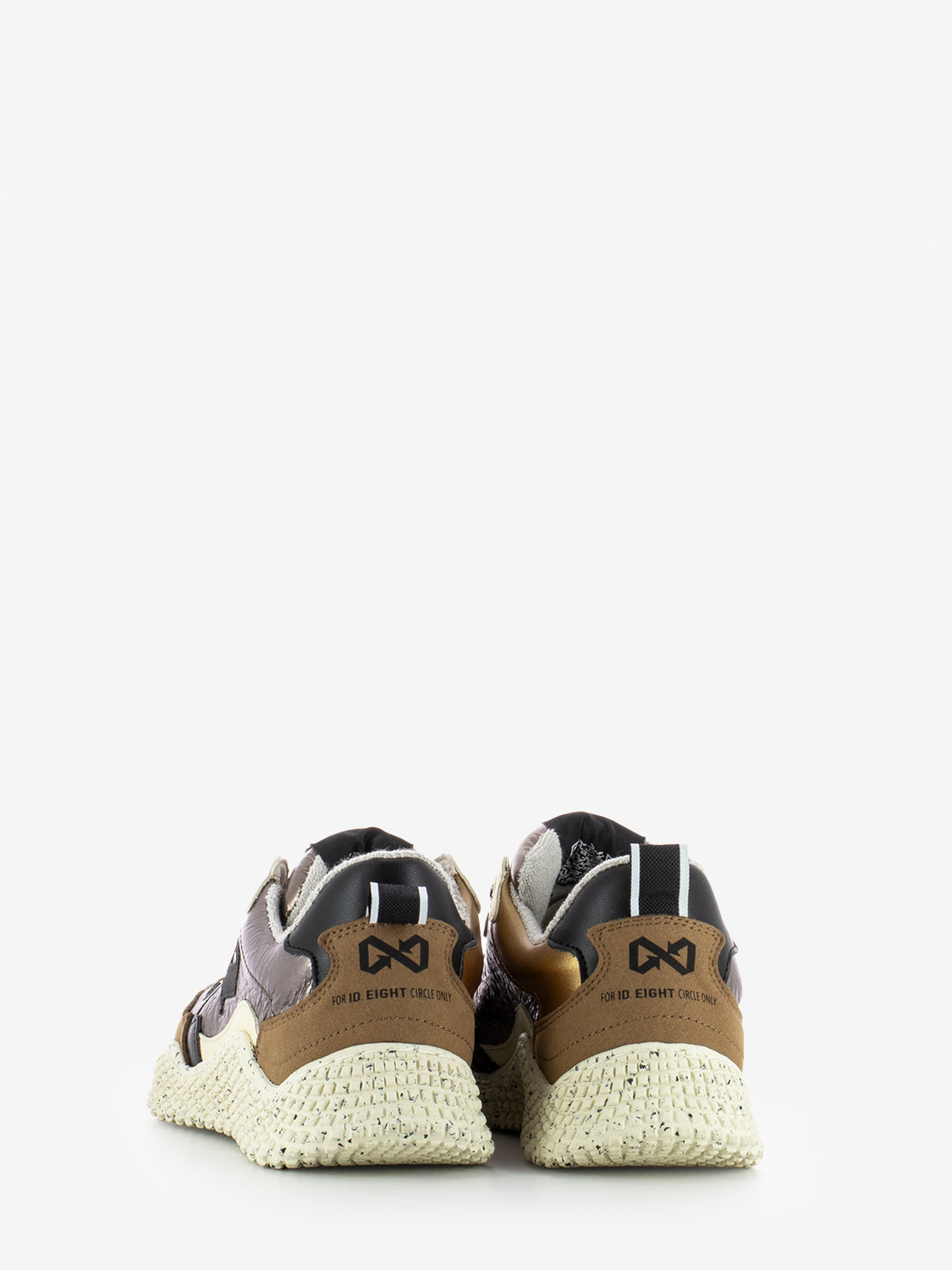 HANA_BRO BRONZE LAMINATED SNEAKER