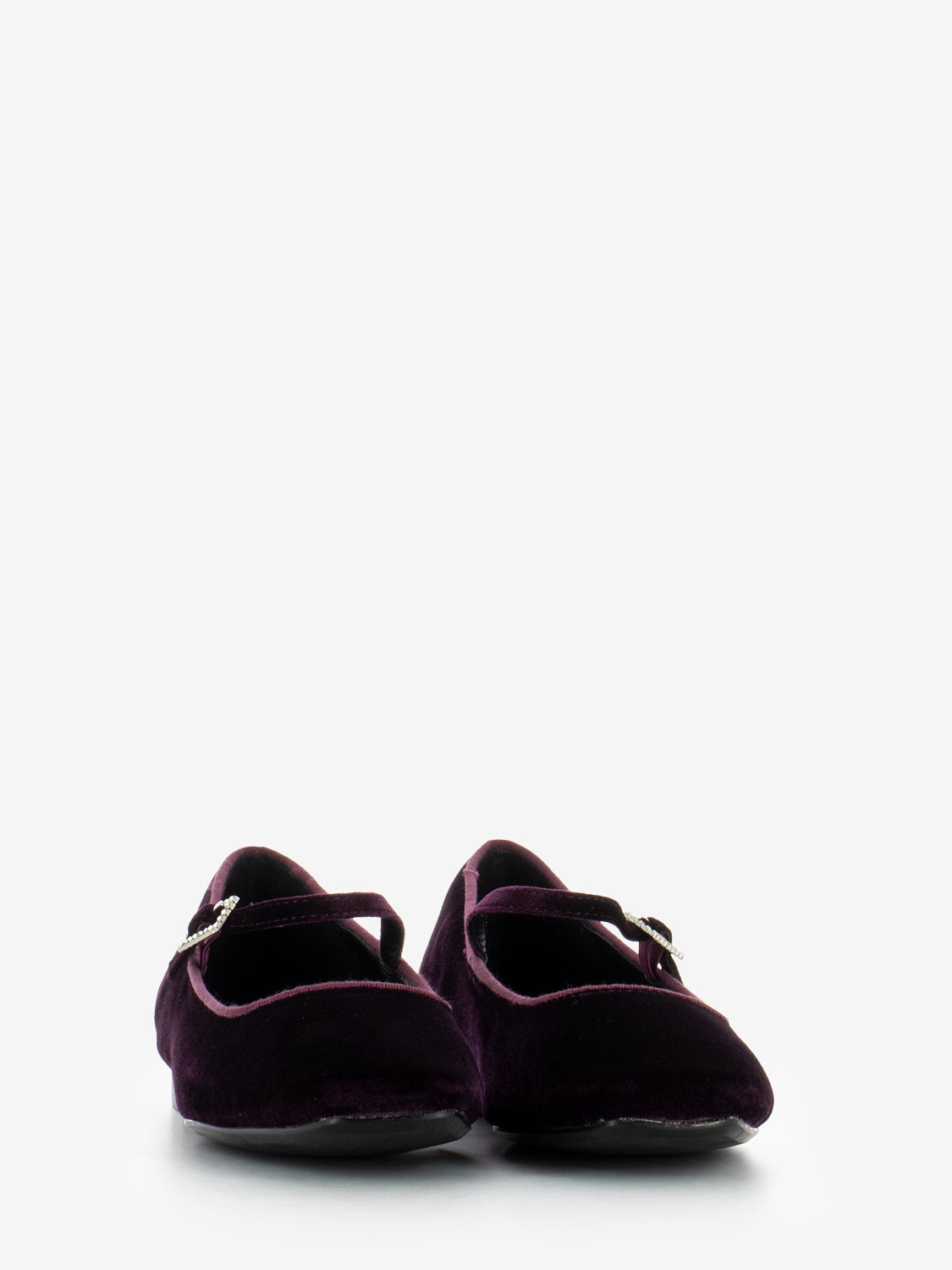 Diva Ballerina in burgundy velvet