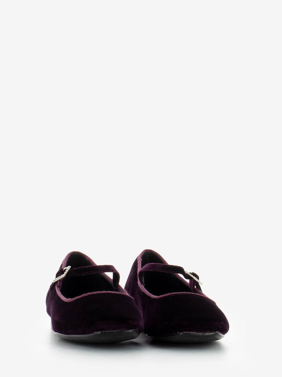 Diva Ballerina in burgundy velvet