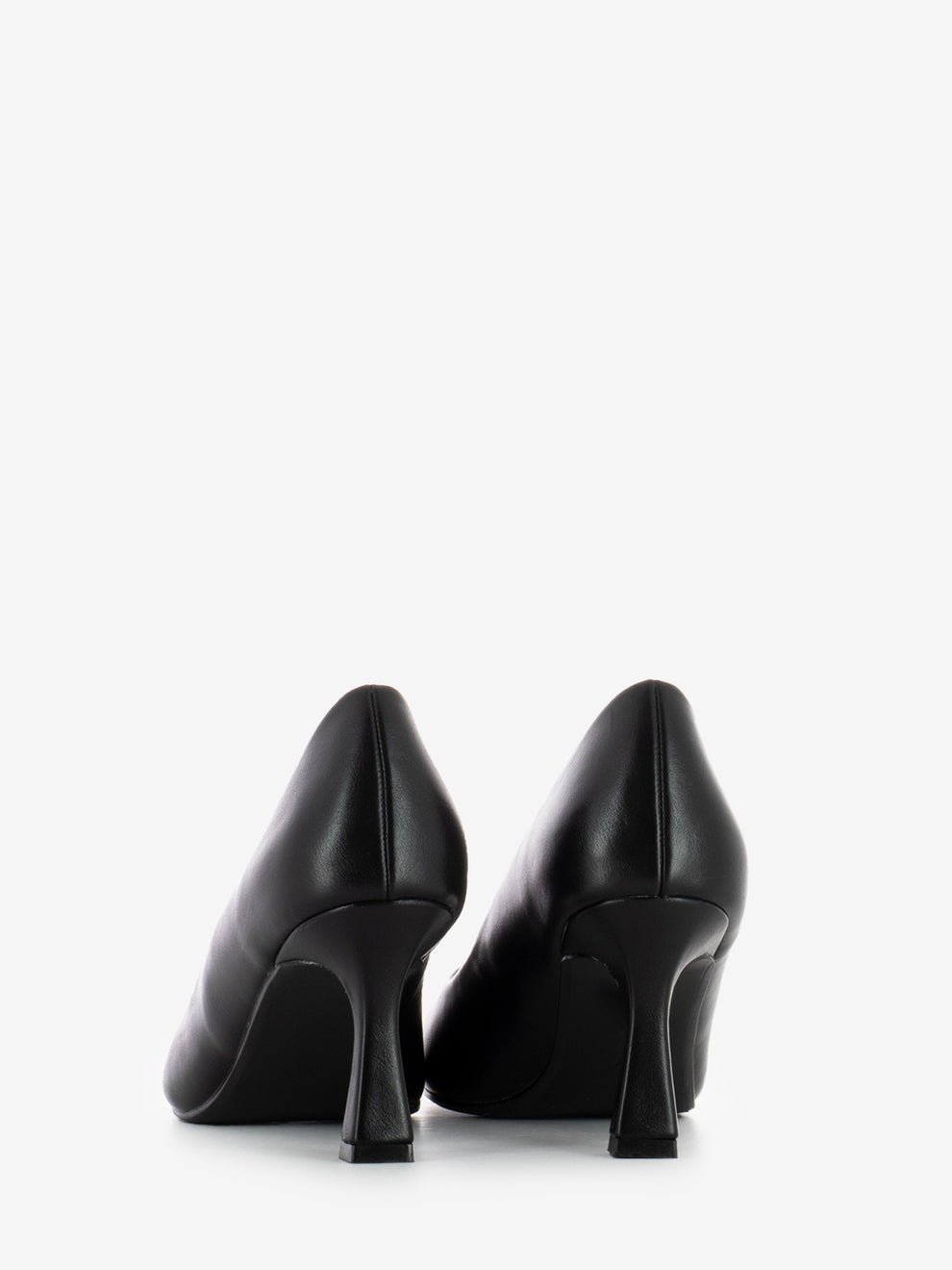 CECILIA5_NERO BLACK LEATHER DÉCOLLETÉ