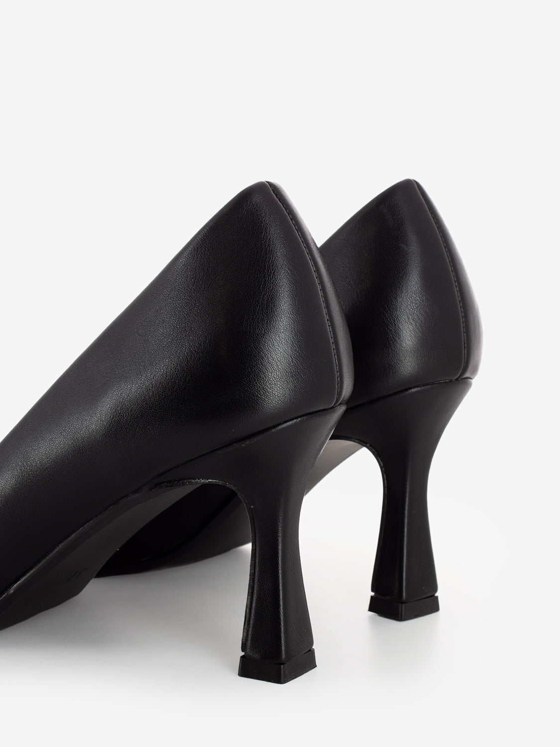 CECILIA5_NERO BLACK LEATHER DÉCOLLETÉ