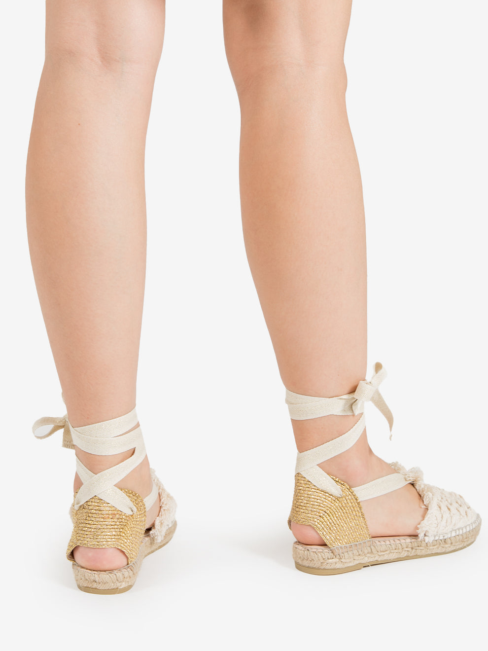 Helga ecru espadrilles