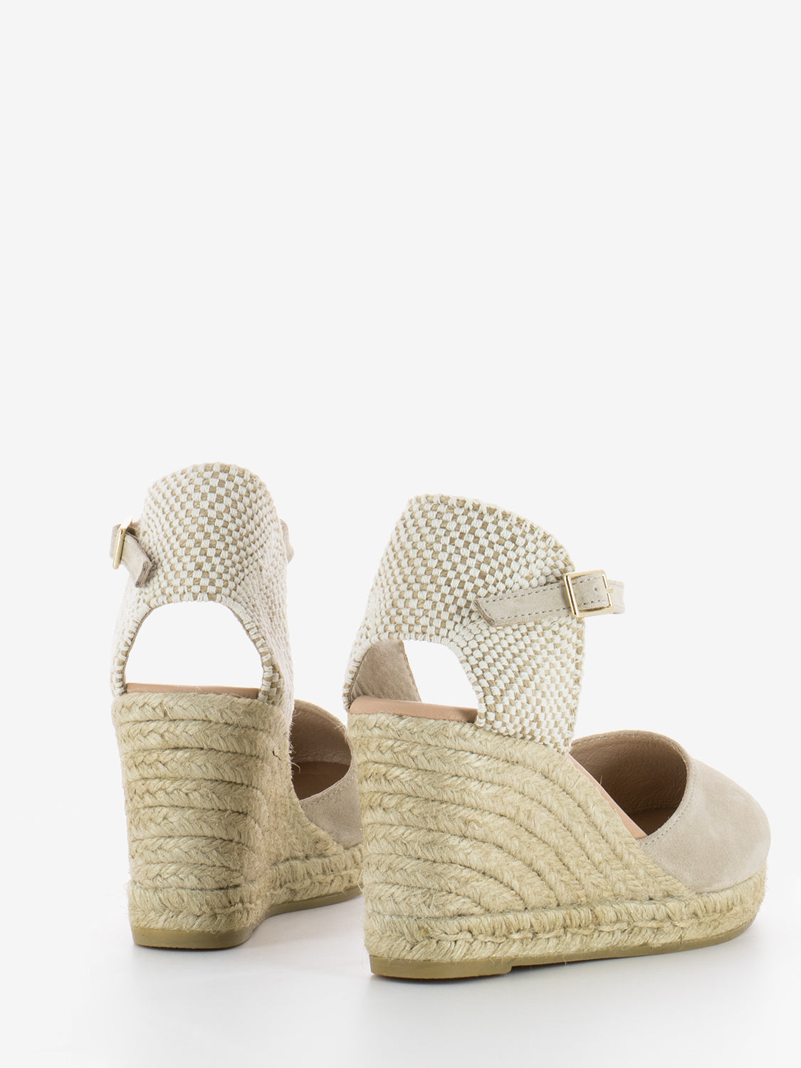 Global peach baby silk sable espadrilles