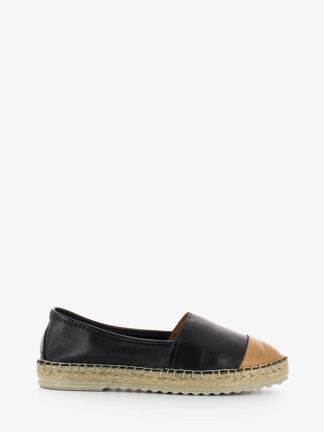 Espadrillas nappa coconut / nero